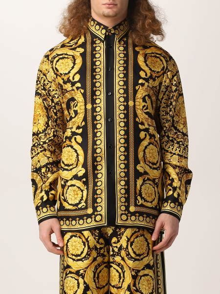 second hand versace shirt|versace discount outlet online.